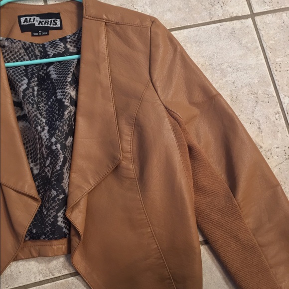 Light Brown Fall Jacket! - Picture 4 of 7